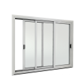 Perfiles de extrusión de aluminio OEM personalizados ventanas deslizantes